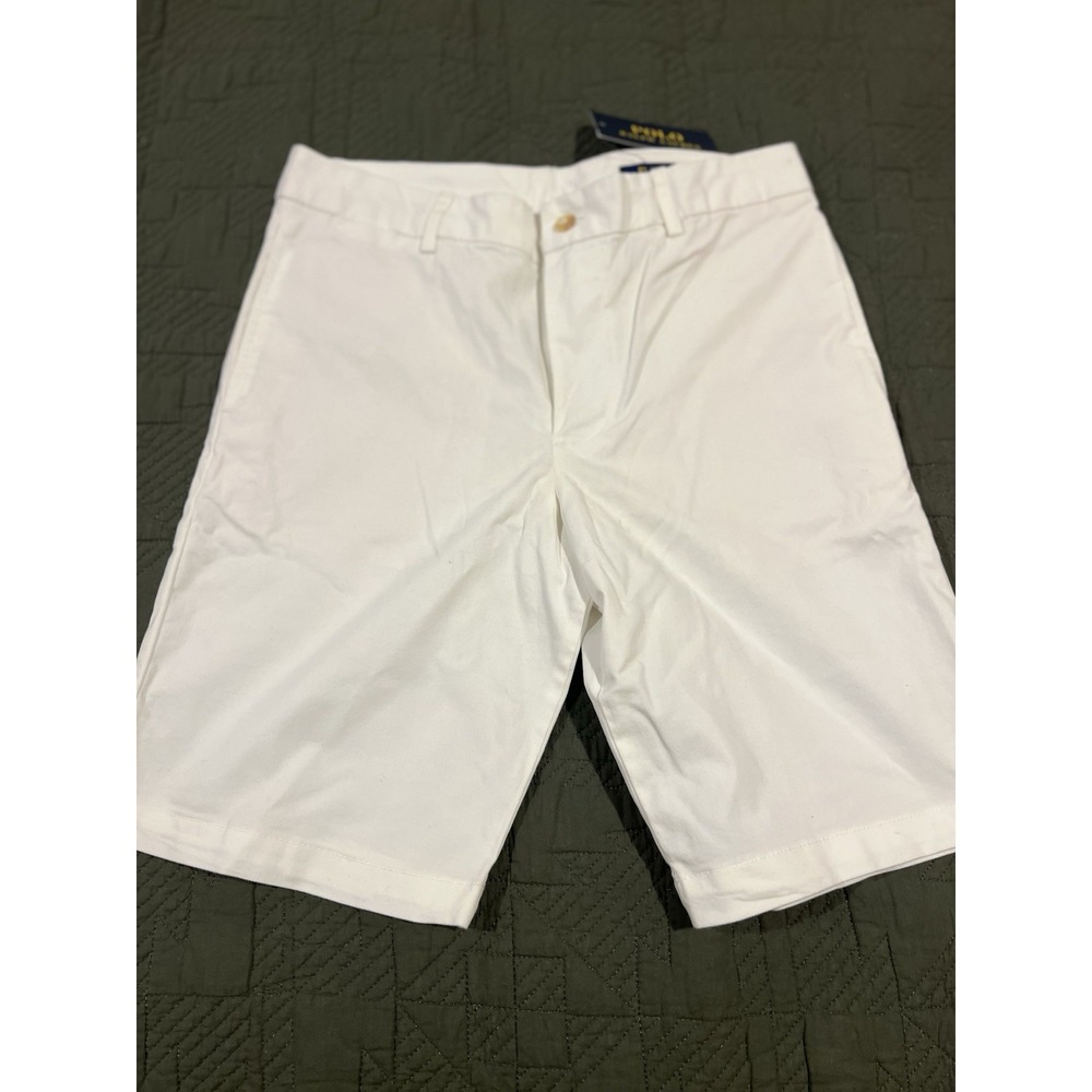 Polo‎ Ralph Lauren Youth Women's Shorts Size 18 White NWT Msrp $49.50